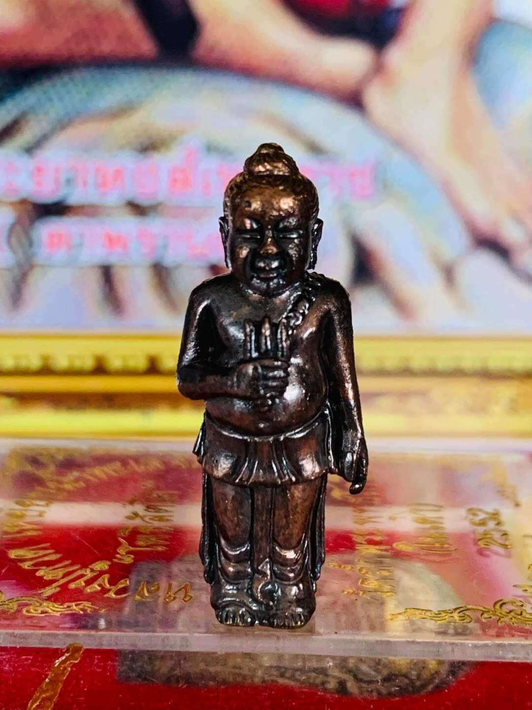 ⚡ Introducing the First Edition Guman Thep Boonrit﻿ from Wat Rongbon – Blessed Spirit Child Talisman for Protection, Prosperity, and Success! ⚡ Default Title