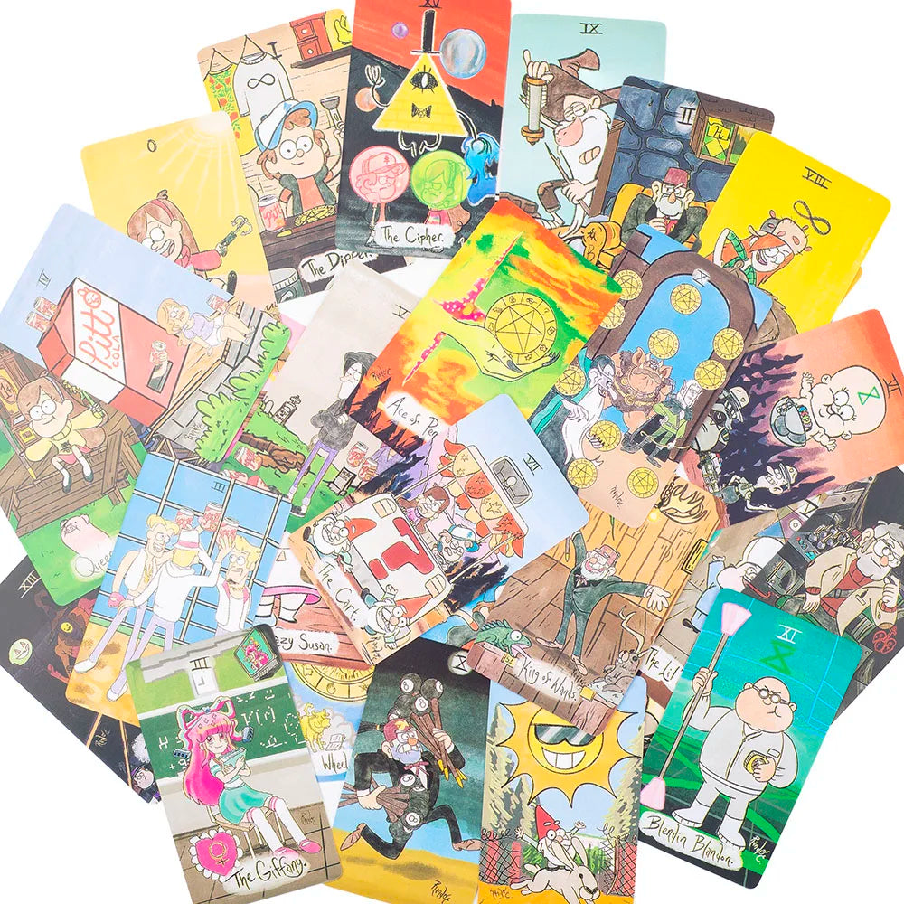 The Mystery Tarot – 78-Card English Deck (10.3x6 cm) for Mysterious Divination, Family Parties & Board Games