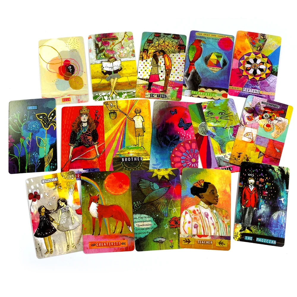 🕉️ Mudras For Body, Mind, and Spirit – 68-Card Yoga Practice Tarot Oracle Deck with PDF Guidebook | Holistic Healing & Meditation Tool | Free Shipping