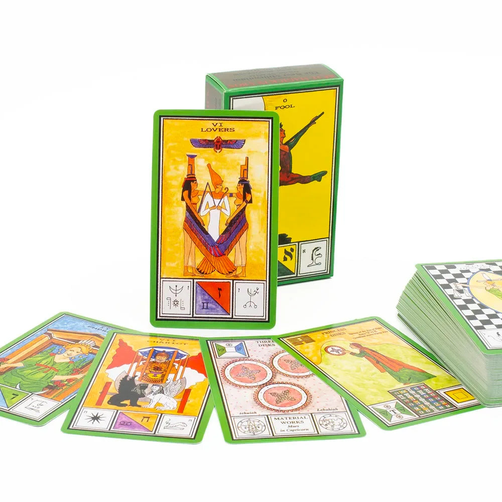 Ceremonial Magick Tarot Deck - 80 Cards, 3rd Edition, Game Size Tarot Cards