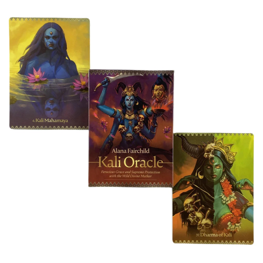 🔥Kali Oracle Cards | Funny Family Holiday Party Oracle Deck & Playing Cards – English Board Game Tarot Cards
