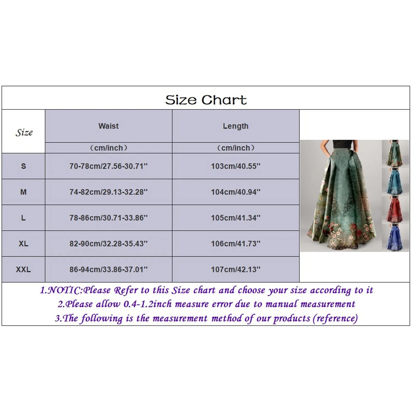 👗 Summer Bohemian Print Long Skirts – Women’s Boho Holiday Floral High Waist Pleated Maxi Skirt