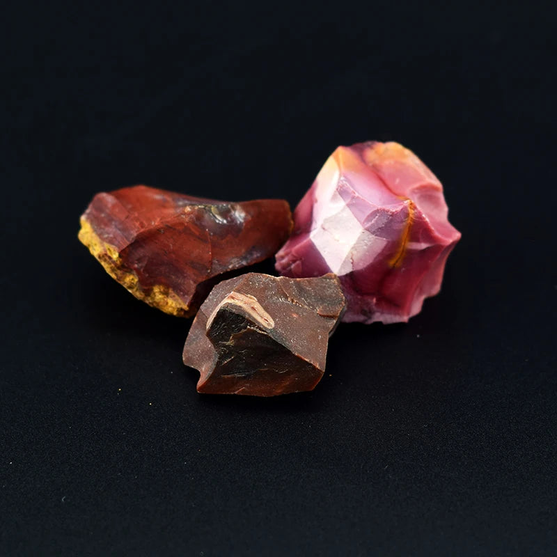 ✨ Natural Red Picasso Jasper Stone Beads Elastic Bracelet – Unisex Healing Crystal Jewelry with Round Red Pine Beads – Elegant Jade Bangle Gift