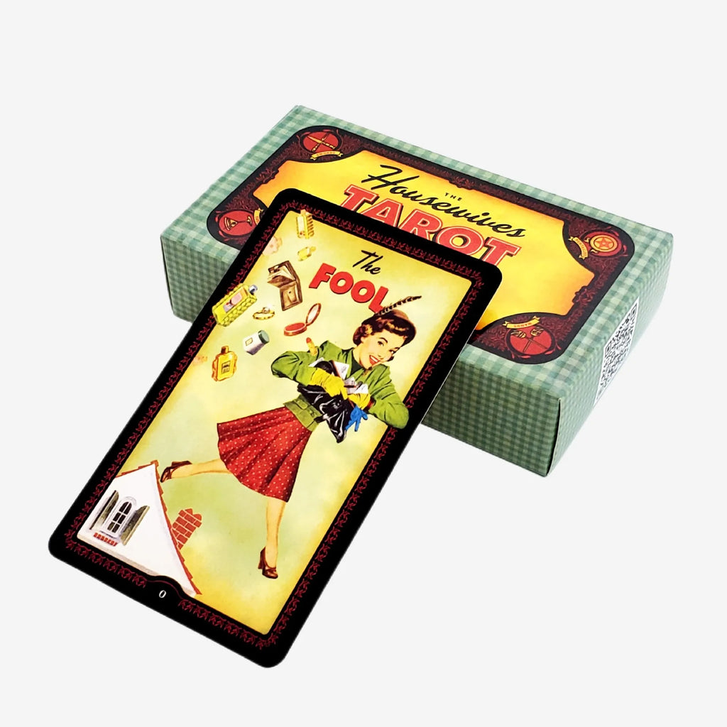 The Housewives Tarot Cards – 78-Card English Edition Divination Deck for Family Parties and Board Games