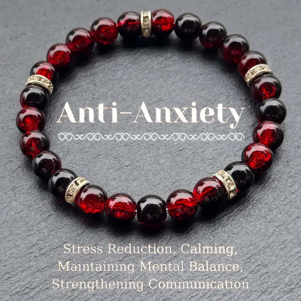 🗣️ The "Tranquil Voice" Boho Bracelet: Anti-Anxiety Beads for Communication & Calm