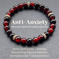 🗣️ The "Tranquil Voice" Boho Bracelet: Anti-Anxiety Beads for Communication & Calm