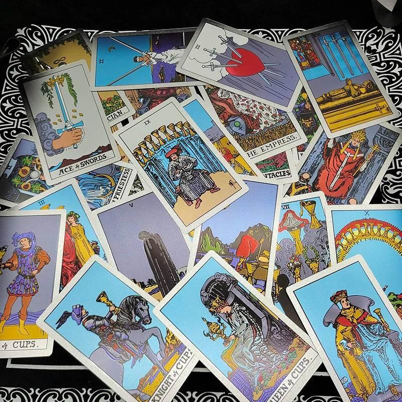 Rose Gold Tarot Deck with Gold Foil - Deluxe Edition