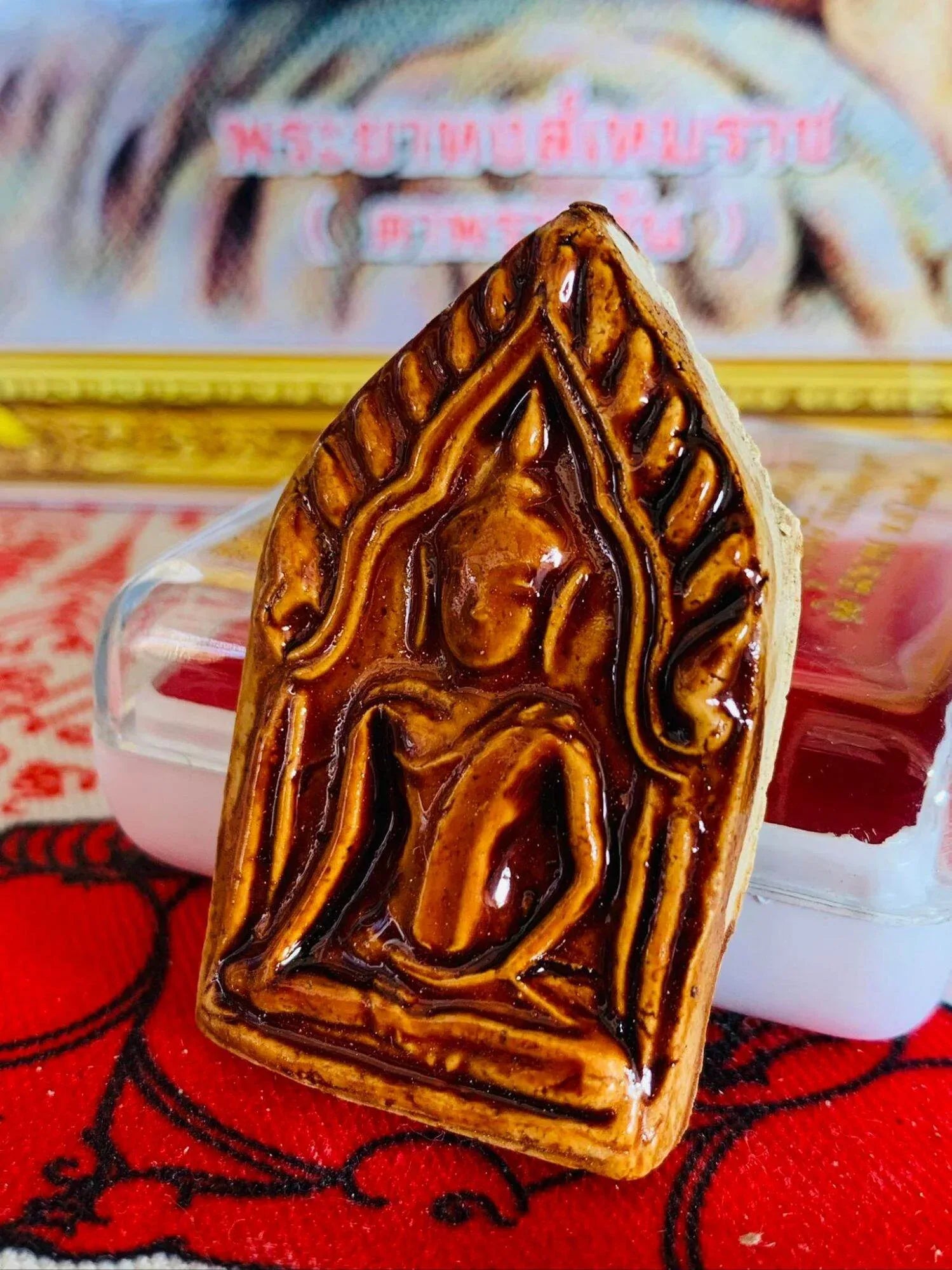 Unlock Abundance with Khun Paen Phaya Lerm Muang Amulet Blessed by Chaokhun Tao Im and 21 Master Monks