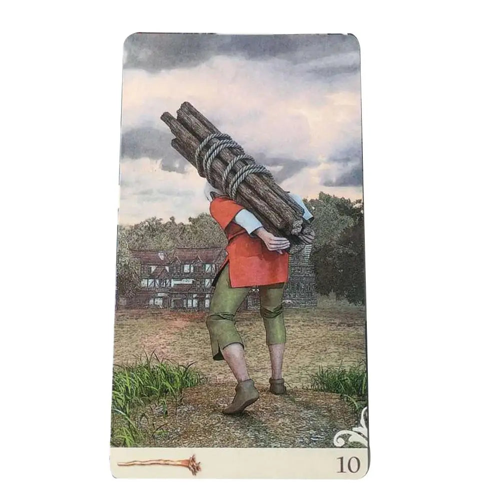 ♾️ Vice Versa Tarot Deck – Double-Sided 78-Card English Oracle Set for Spiritual Insight and Interactive Board Gaming