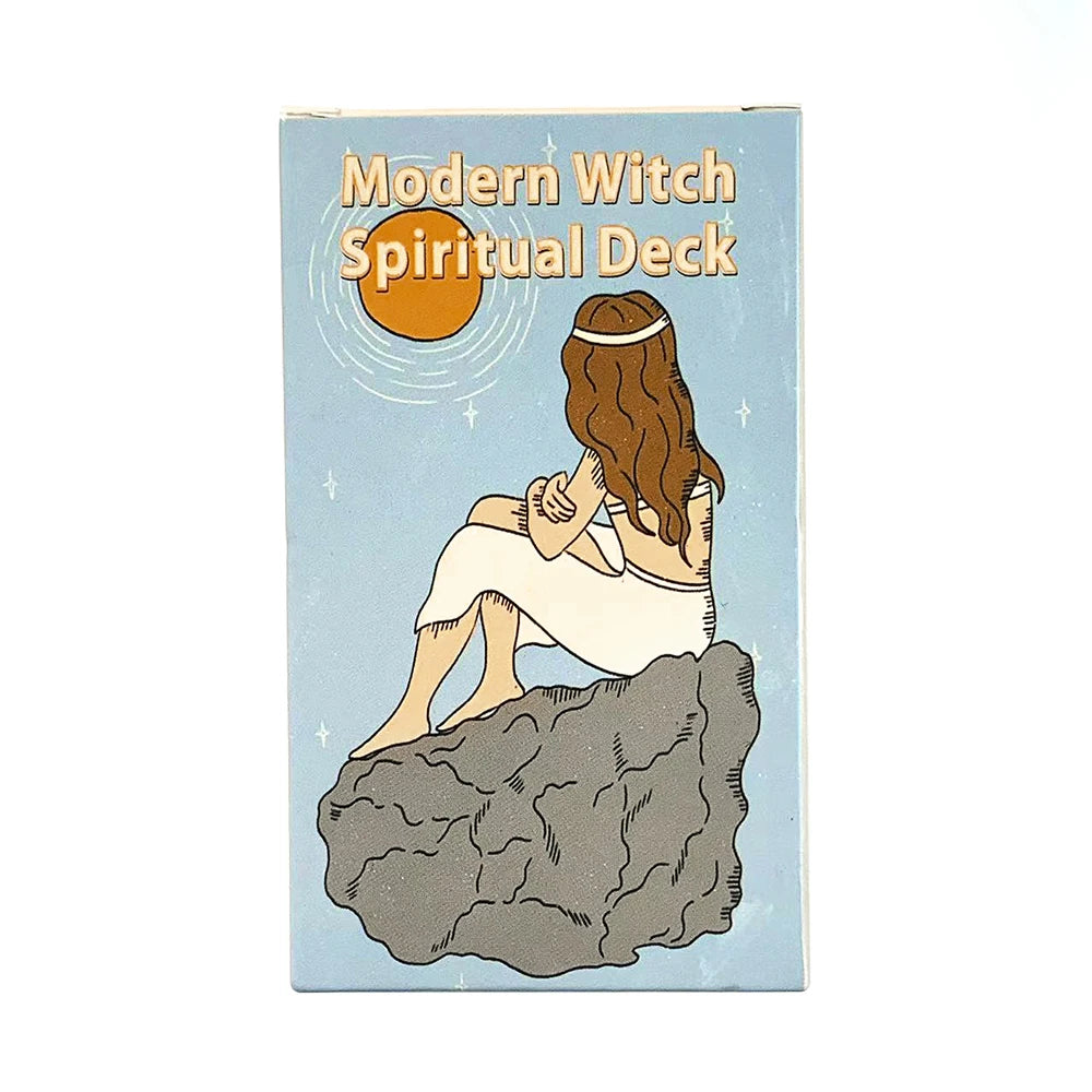 🧙♀️Modern Witch Spiritual Deck – Realm Divination & Meditation Card Game for Girls and Women