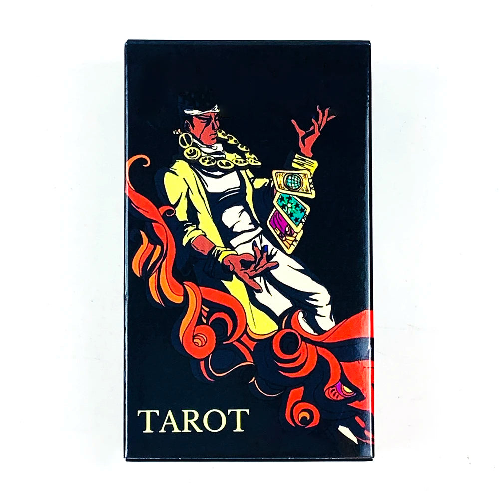 Anime Tarot Cards – 78-Card English Edition with Exquisite Character Art for Divination & Party Games