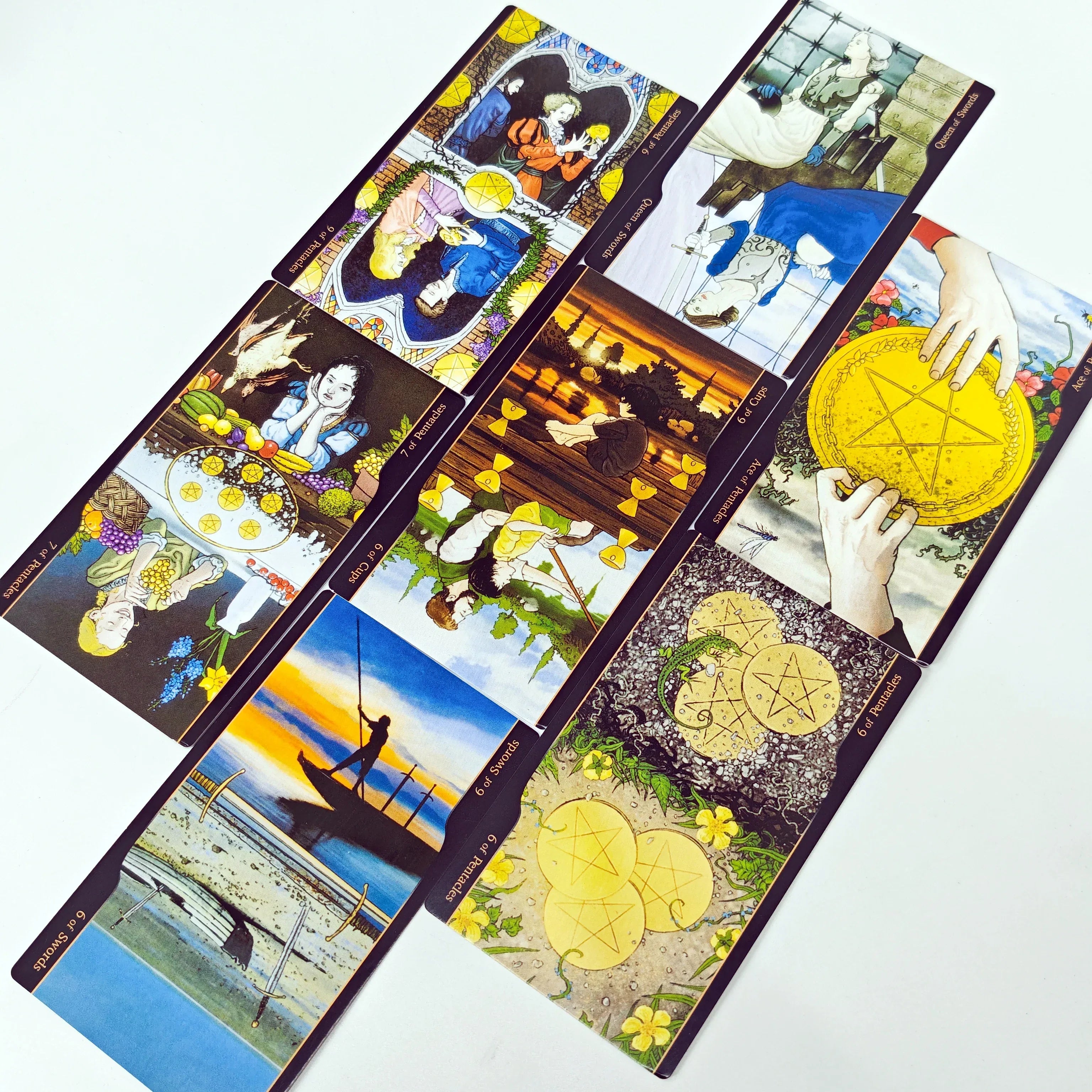 🌟 Oppositions Tarot Deck – 78 Cards Rider Waite Inspired Beginner Friendly Intuitive Divination & Board Game Compact 12 x 7 cm
