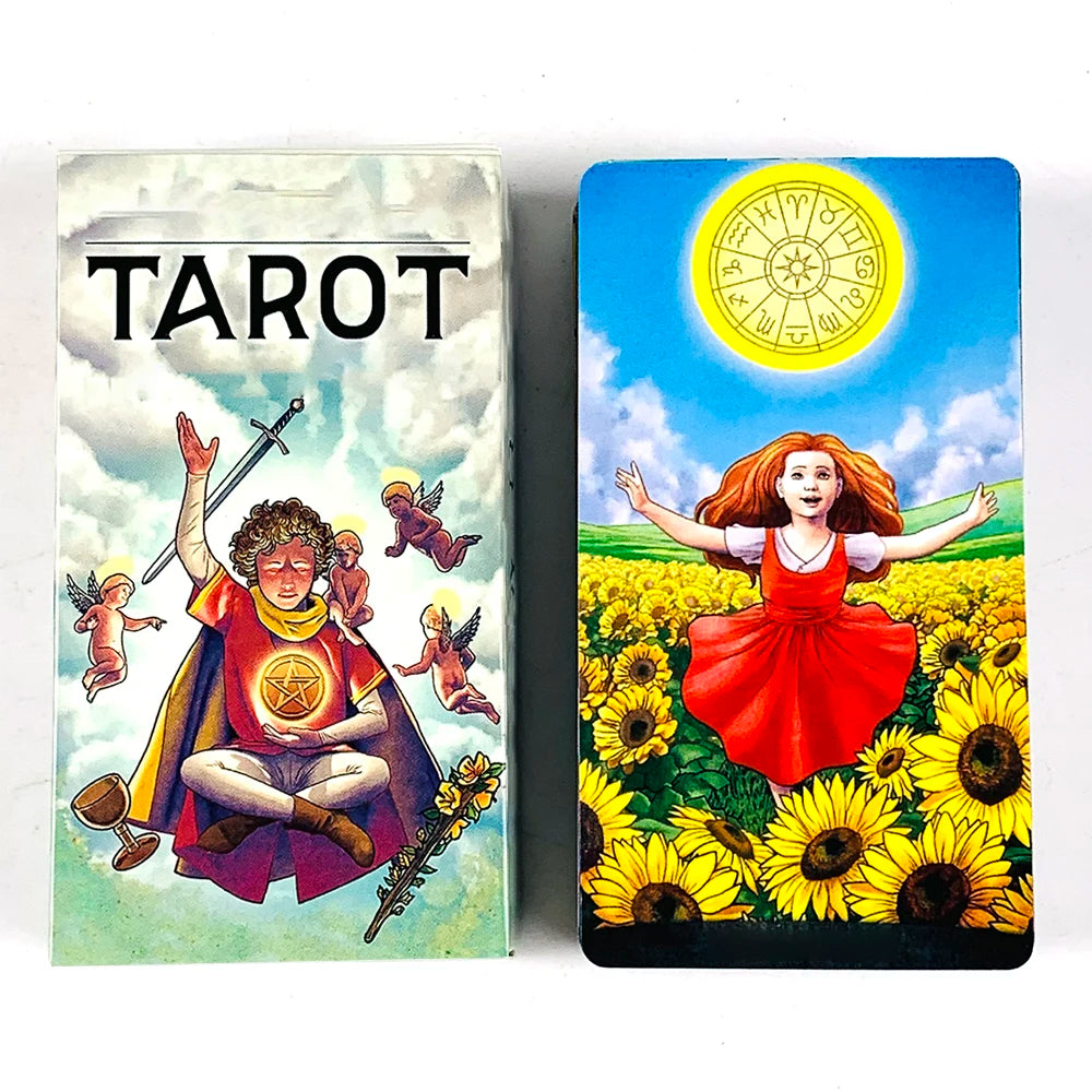 New Tarot Cards – Fate Precognition Divination Edition for Family Board Games, Holiday Entertainment, Halloween & Christmas Gifts