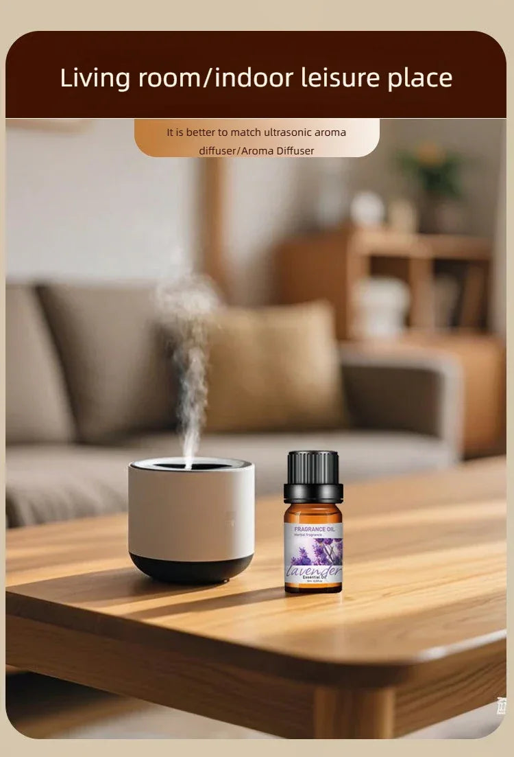 🚗 10ml Car Natural Plant Essential Oil – Water-Soluble Aromatic Refill for Auto Diffuser, Humidifier, and Air Freshener﻿