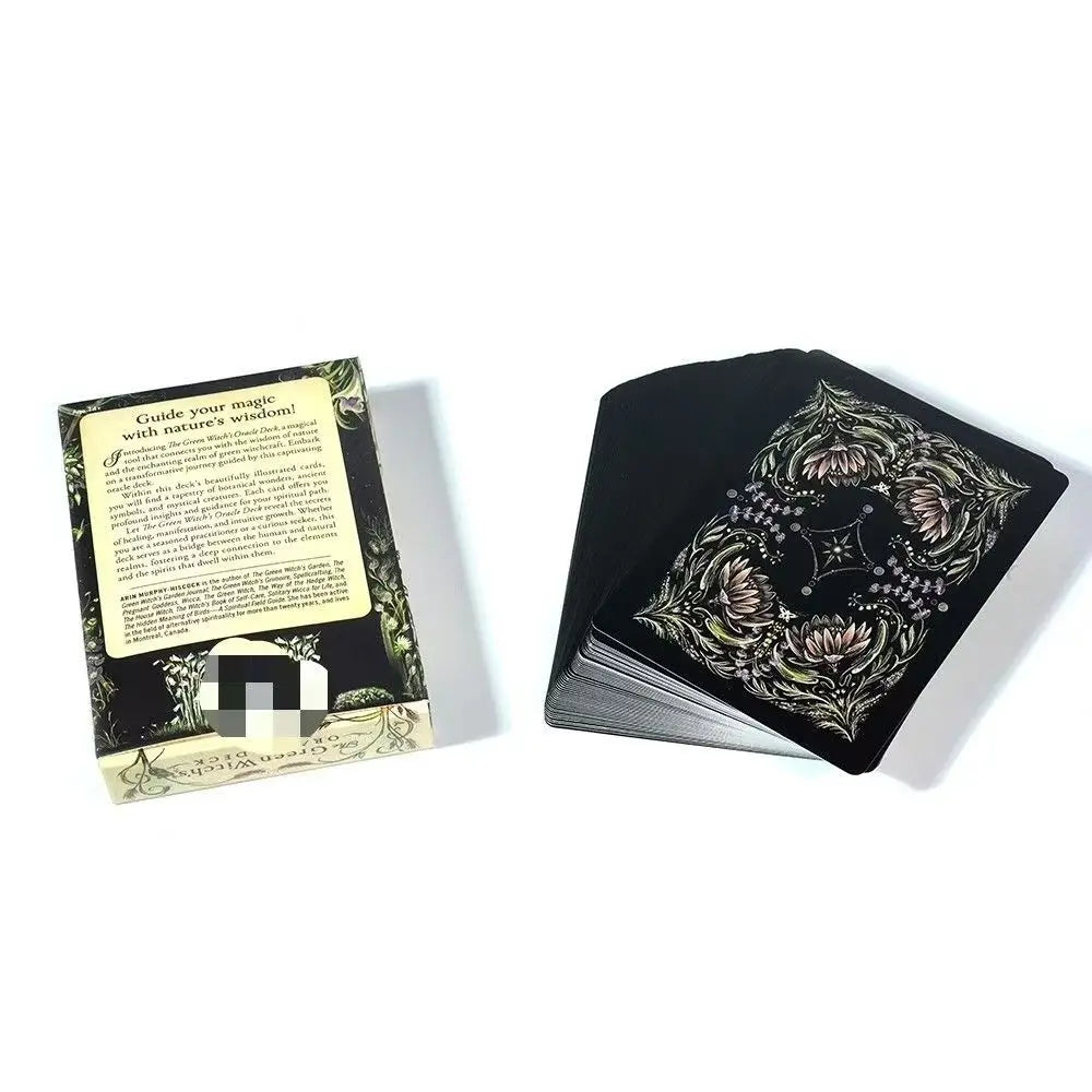 Wise Witch Oracle Deck – 20-Card English Deck (12x7 cm) for Learning Fortune Telling, Divination Methods, and Party Board Games