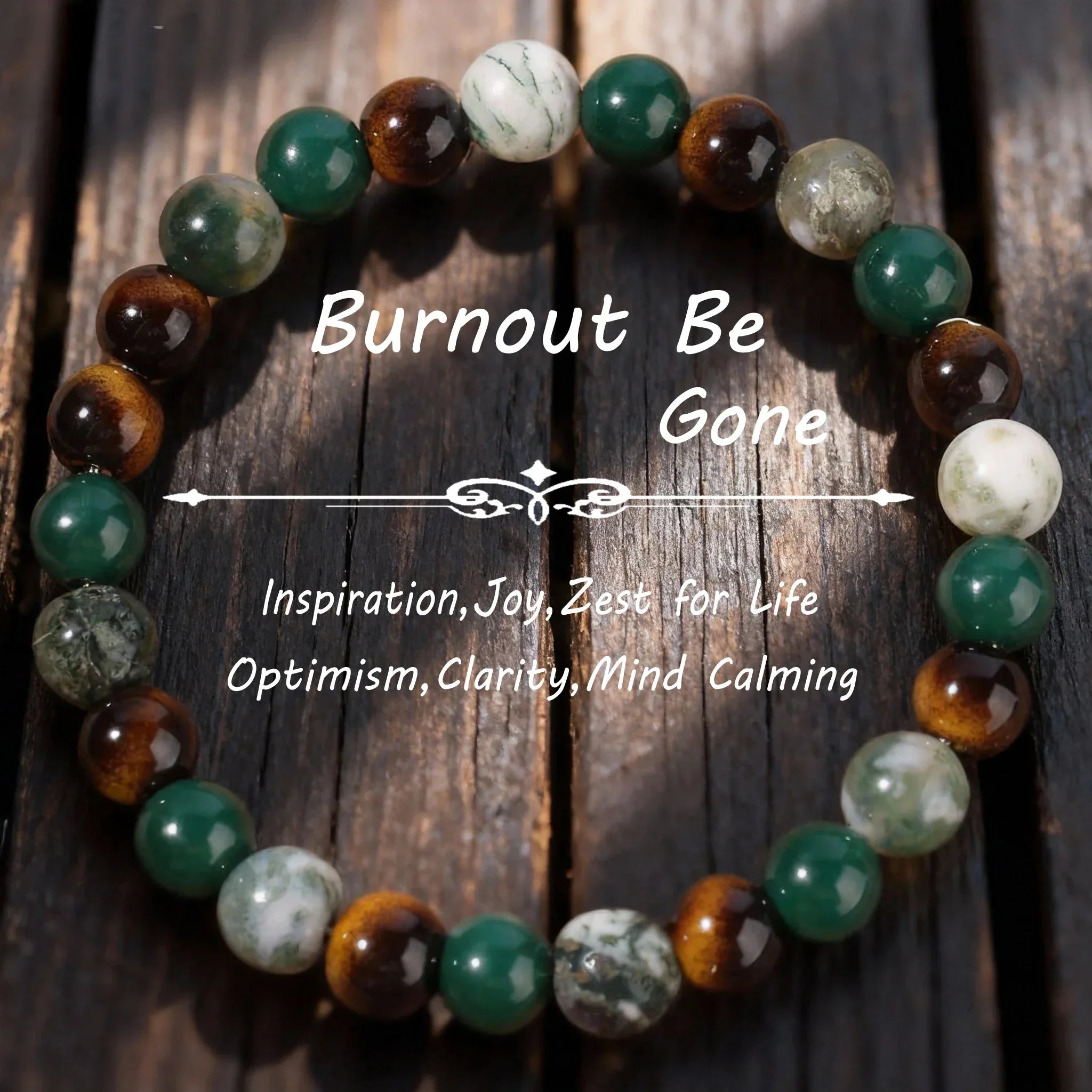 ✨ Minimalist Winter Accessories – Green and Yellow Tiger Eye & Agate Beaded Bracelet – Elegant Family Bar Jewelry for Daily Outfits
