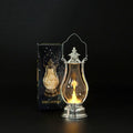 🕯️ LED Retro Oil Lamp with Spiritual Fortune – Cozy Ambiance & Safe Lighting | Free Shipping Silver