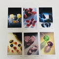 🔮 The Tarot of Gemstones and Crystals – 78-Card Deck with Instruction Booklet, Featuring Photographs of Nature’s Most Beautiful Crystals and Stones, Perfect for Intuitive Divination and Spiritual Connection