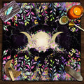 🃏 Mandala Tree of Life Tarot Tablecloth – Sea Velvet Square Butterfly Altar Cloth for Tarot Readings, Terrace Dining & Multi-Purpose Mystic Decor 030