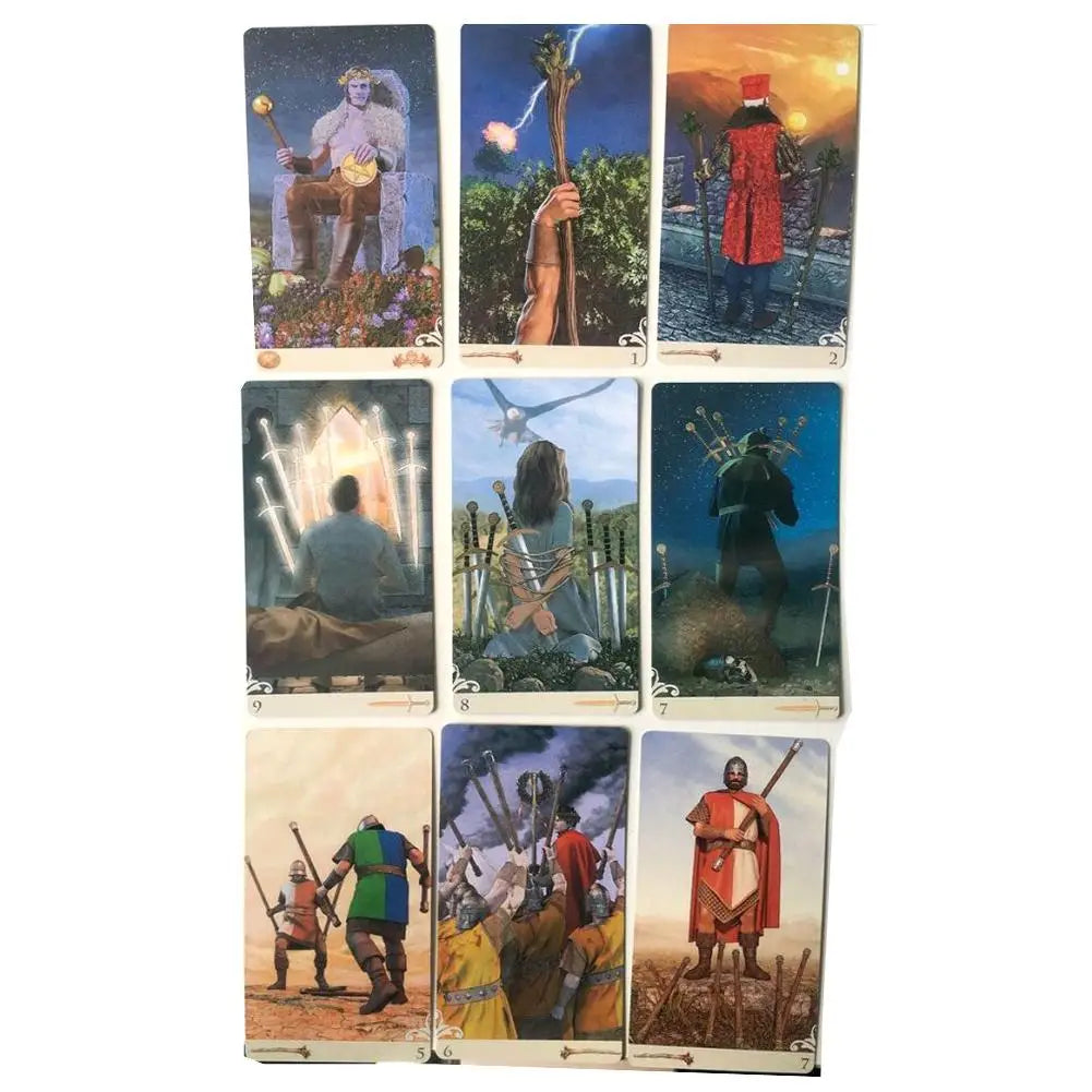 ♾️ Vice Versa Tarot Deck – Double-Sided 78-Card English Oracle Set for Spiritual Insight and Interactive Board Gaming