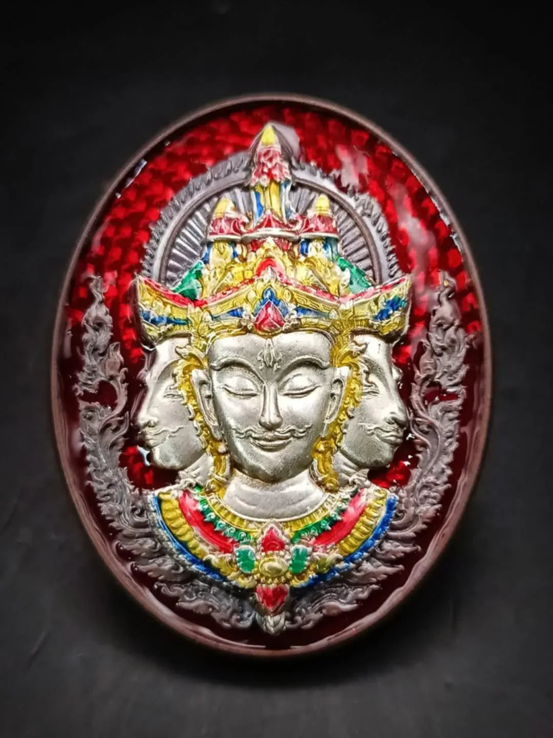 Phra Phrom Sacred Amulet - Mega Blessing 108 Powers Edition by Luang Pu Im from Wat Thung Na Mai