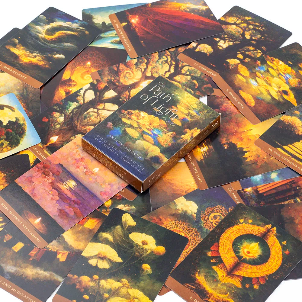 Dark Confession Oracle Cards – 50-Card Twin Flame & Love Keywords Deck with Messages for Psychic Divination and Board Games