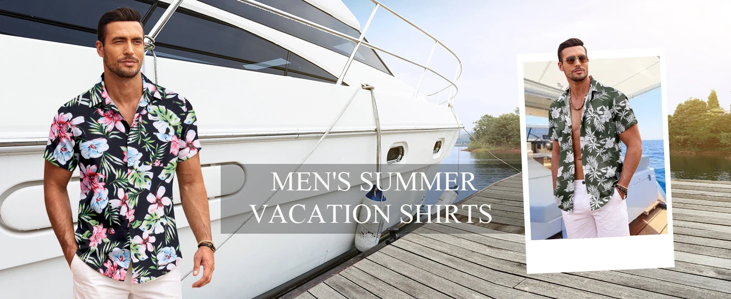 ✨ The Vintage Essence 3D Masterpiece: Premium Men's Soft-Touch Short-Sleeve Button-Up – High-Definition Retro Graphic Print, Breathable Summer Comfort Fabric, and Sophisticated Tailored Silhouette