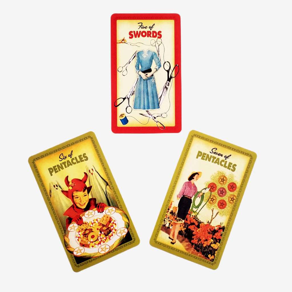 The Housewives Tarot Cards – 78-Card English Edition Divination Deck for Family Parties and Board Games