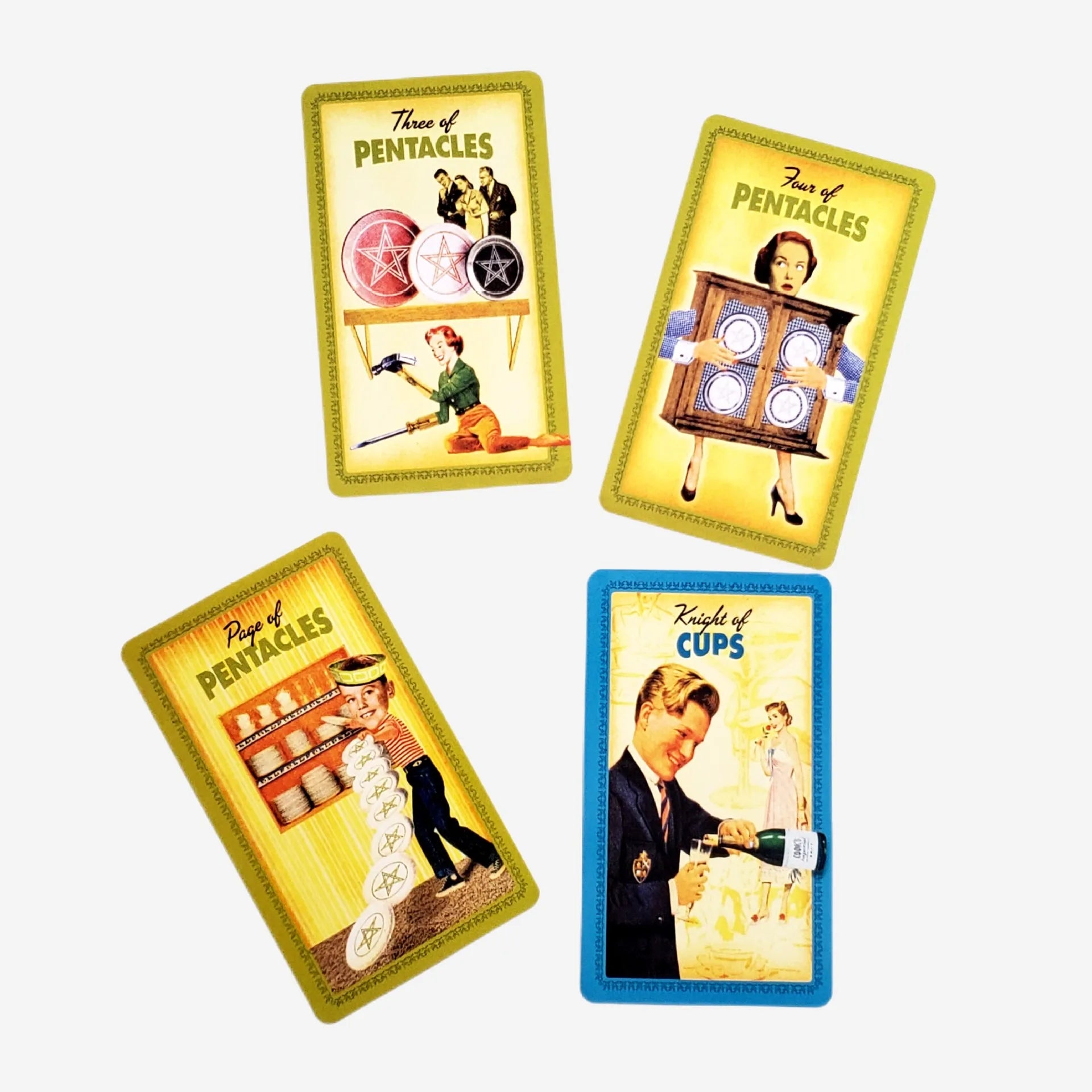 The Housewives Tarot Cards – 78-Card English Edition Divination Deck for Family Parties and Board Games