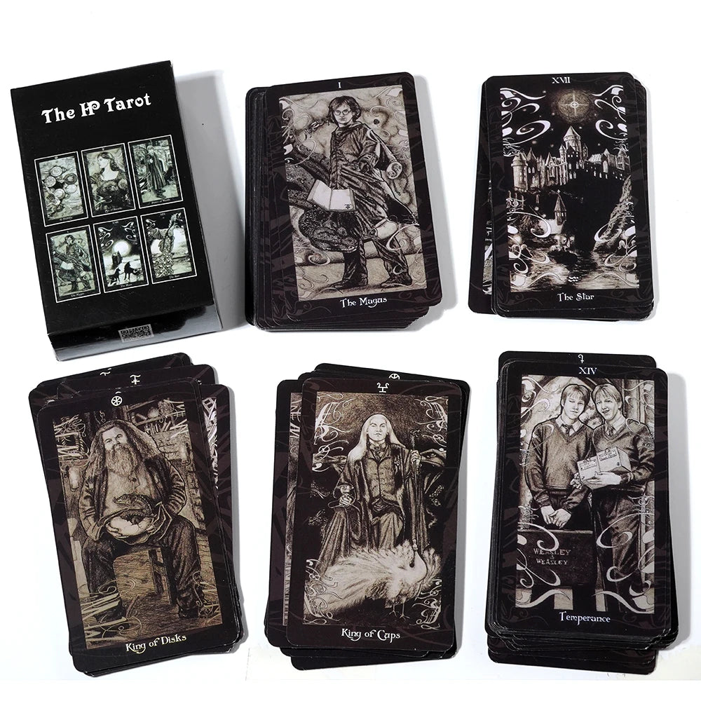 🃏 The HP Tarot 78 Card Deck | Original Rider Tarot Inspired | Beginner & Light Seer Divination Tool