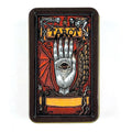 High-Quality Tarot Deck - 78 Gilded Cards in a Durable Tin Metal Box with Guidebook