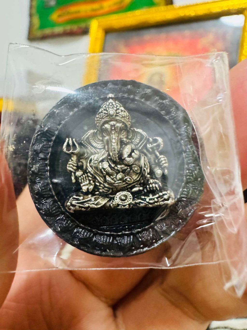 ✨ Authentic Phra Phikanet﻿ Double-Paneled Sacred Statue – Triple Consecration by Luang Pu Mahasila, Luang Pu Theng, and Wat Ban Jan Support – Supreme Blessings of Power and Prosperity ✨