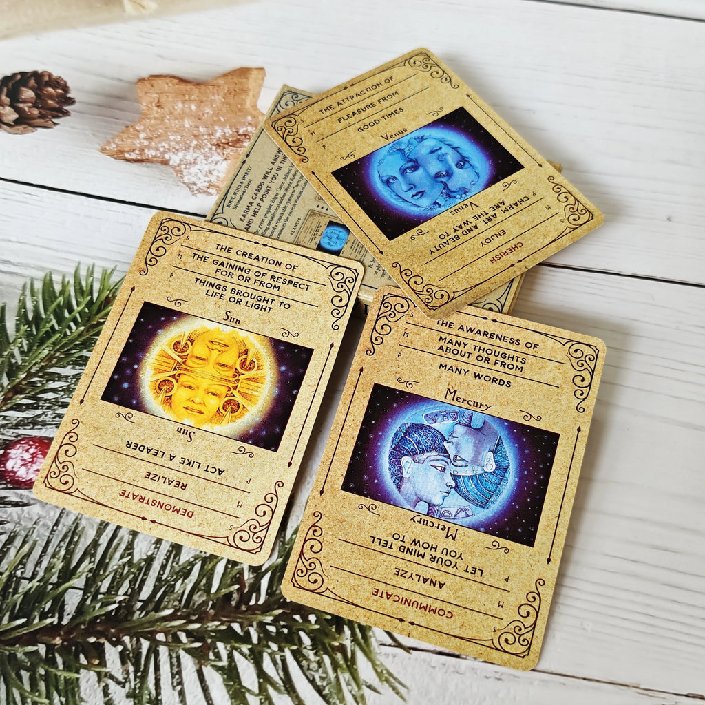 🔮 Karma Oracle Tarot Cards | Family Party Leisure Table Game | Fortune Prophecy & Divination Play Cards