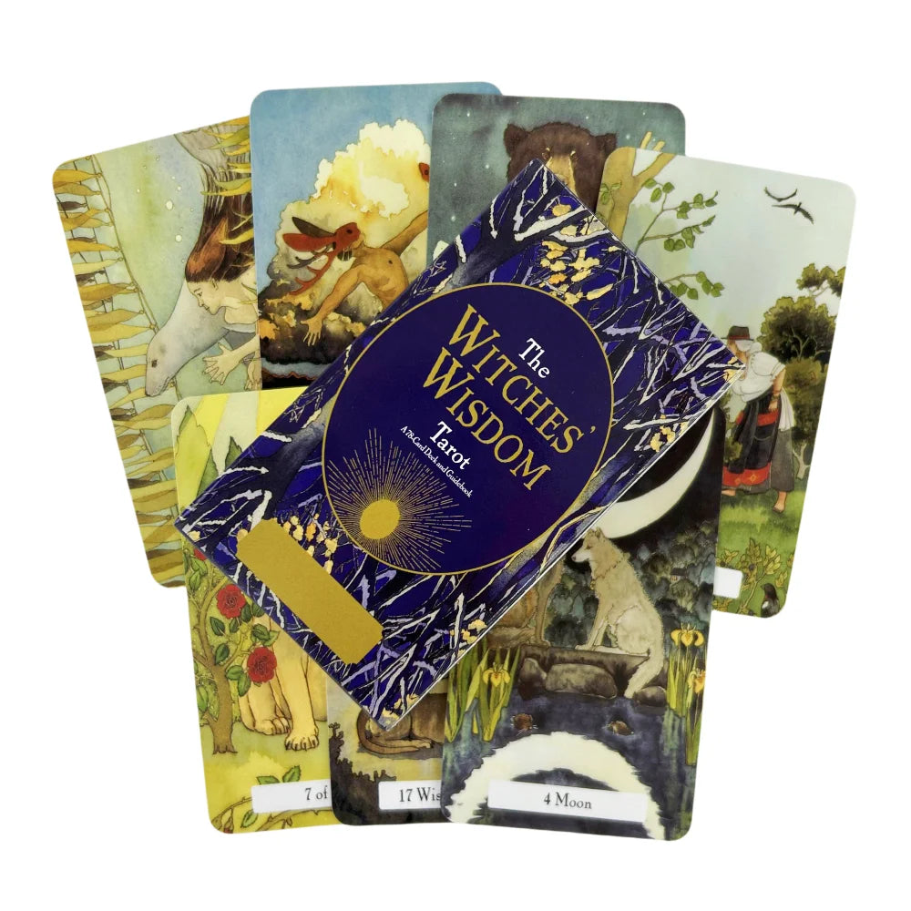 🌊Flow of the Cards Tarot – 78 Cards English Oracle Deck for Spiritual Guidance and Family Entertainment TT371