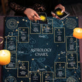 Celtic Cross Altar Cloth - Luxe Tarot Mat for Spiritual Practice TLB (758)