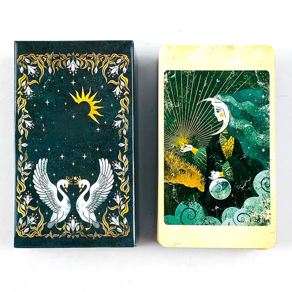 ✨ Magical Journey Cosmic Insight Tarot Deck – 78 Cards for Beginners’ Divination, Family Fun & Holiday Party Board Games