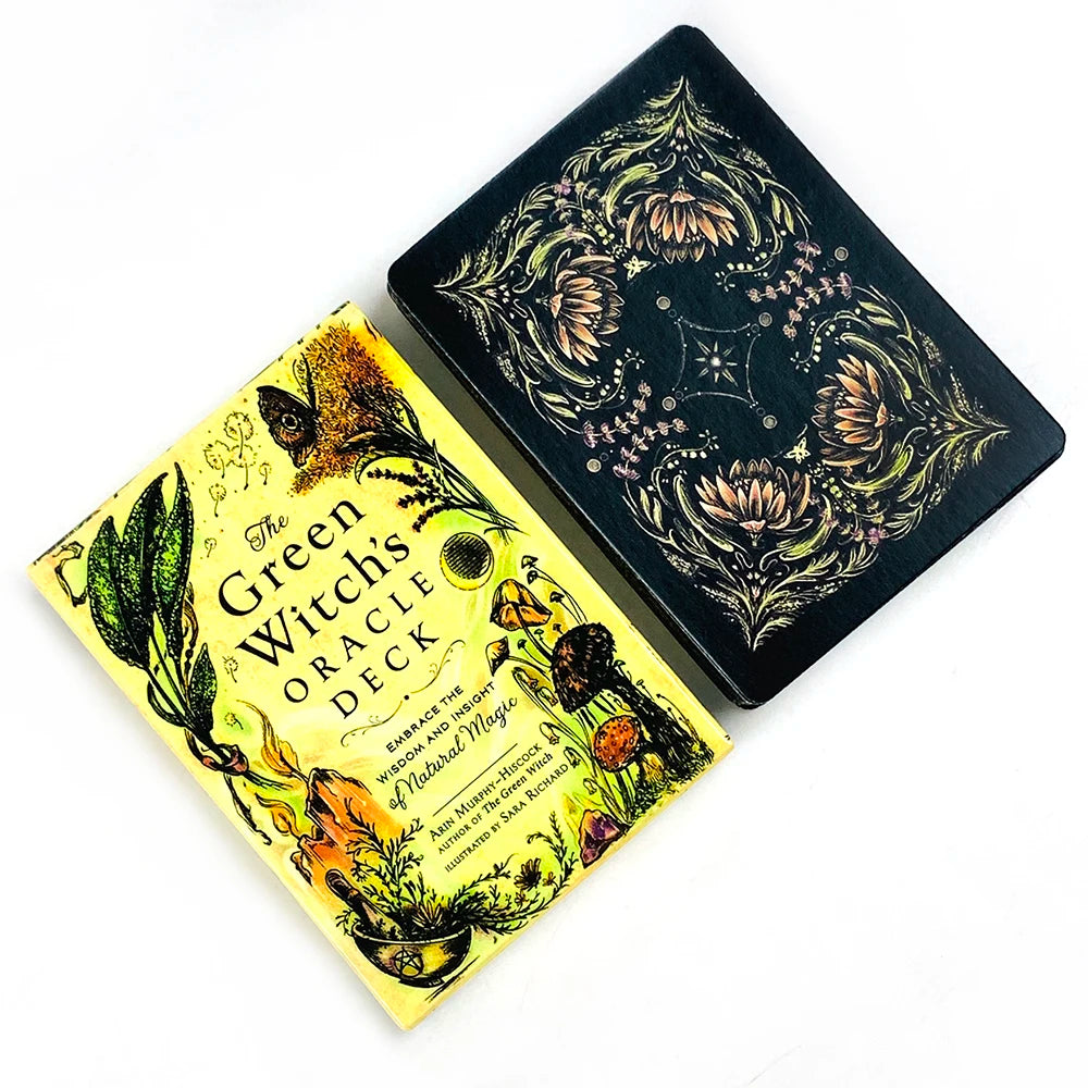The Green Witch’s Oracle Deck – 50 Cards Embracing Natural Magic and Witchcraft Wisdom