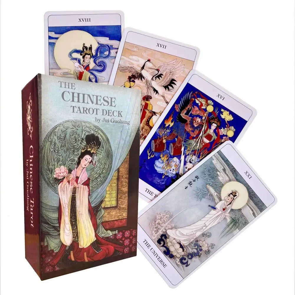 🀄 Chinese Tarot Cards Game – 78-Card Deck and Oracle Card Game for Adults, Casual Fun, Party Supplies, and Fate Divination