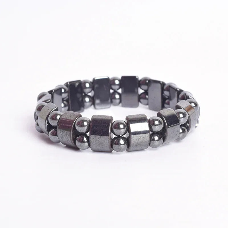 ✨ Bohemian Therapeutic Magnetic Hematite Bracelet – Homme Body Slimming & Weight Loss Health Care Jewelry – Couple Bangle Gift for Women 13