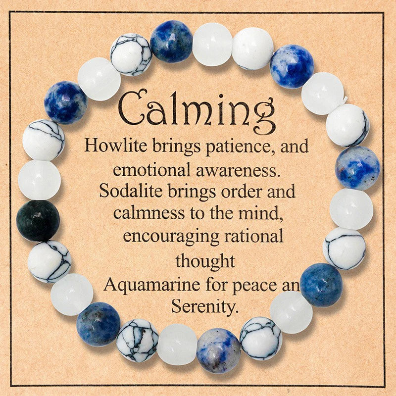 ✨ Simple Natural Stone Bracelet – Fashion Beaded Jewelry for Women and Men – Versatile and Exquisite Accessories & Gifts A11