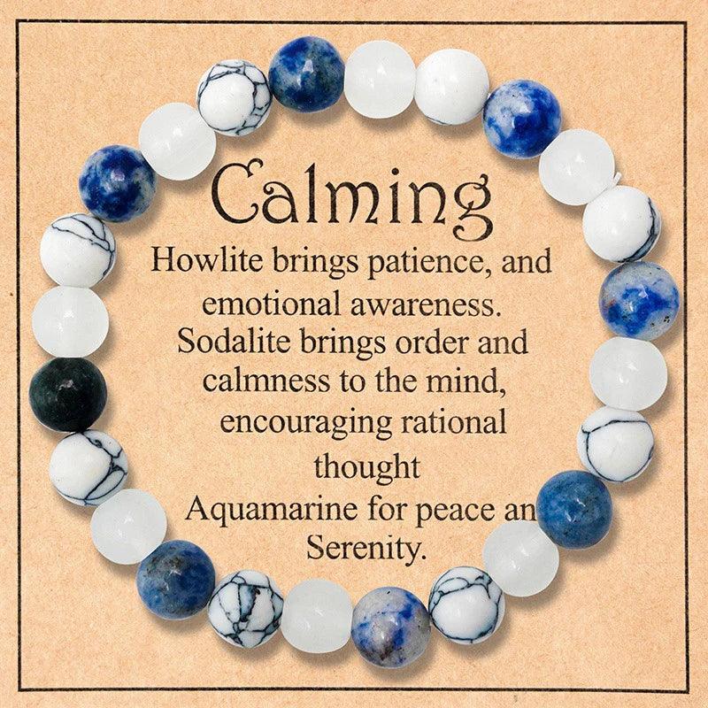 ✨ Simple Natural Stone Bracelet – Fashion Beaded Jewelry for Women and Men – Versatile and Exquisite Accessories & Gifts A11