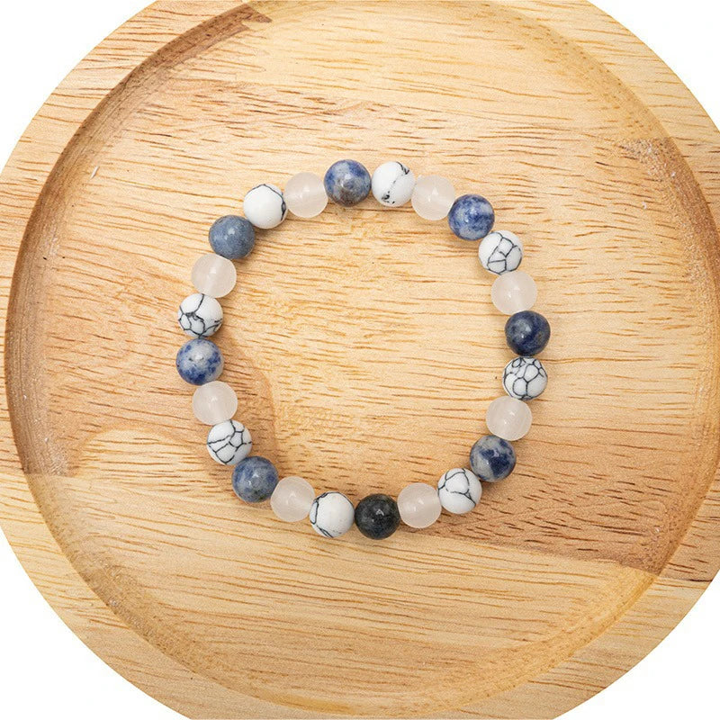 ✨ Simple Natural Stone Bracelet – Fashion Beaded Jewelry for Women and Men – Versatile and Exquisite Accessories & Gifts