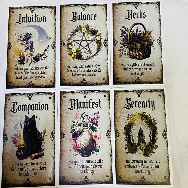 The Witch – Represents intuition, magic, and inner power; encourages trusting your instincts.