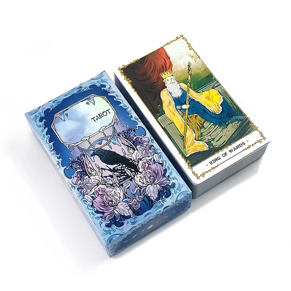 🔥 Hot-selling Tarot Cards | English Version Mysterious Divination Card Game – Fun Holiday Party Game for Family & Friends
