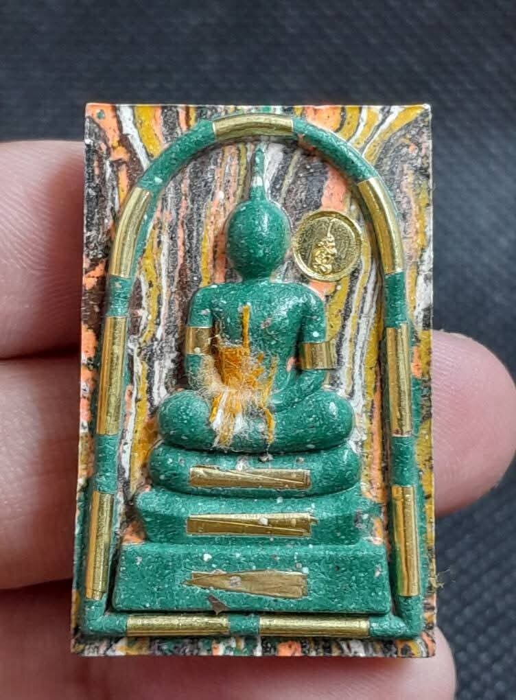 Exquisite Somdej Chinabanchorn by Luang Pu Mahasila Sirichanto - Sacred Back Yantra Edition for Ultimate Protection and Blessings Default Title