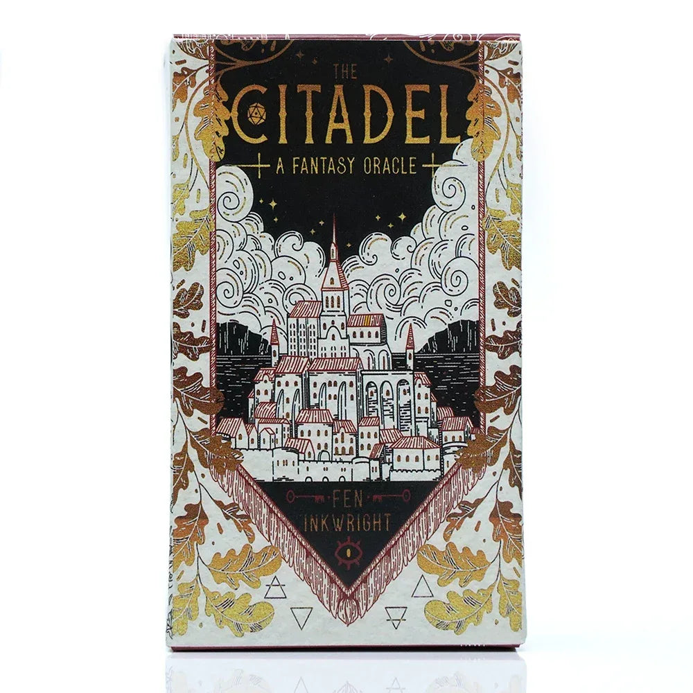 🏰 The Citadel: A Fantasy Oracle Tarot Deck – 60 Cards | Unique Hexagonal Shape | Fantasy-Themed Oracle & Board Game