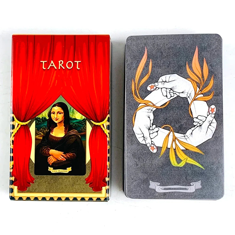 Tarot Cards Deck 78-Piece for Divination & Party Fun - Experience a Virtual Museum