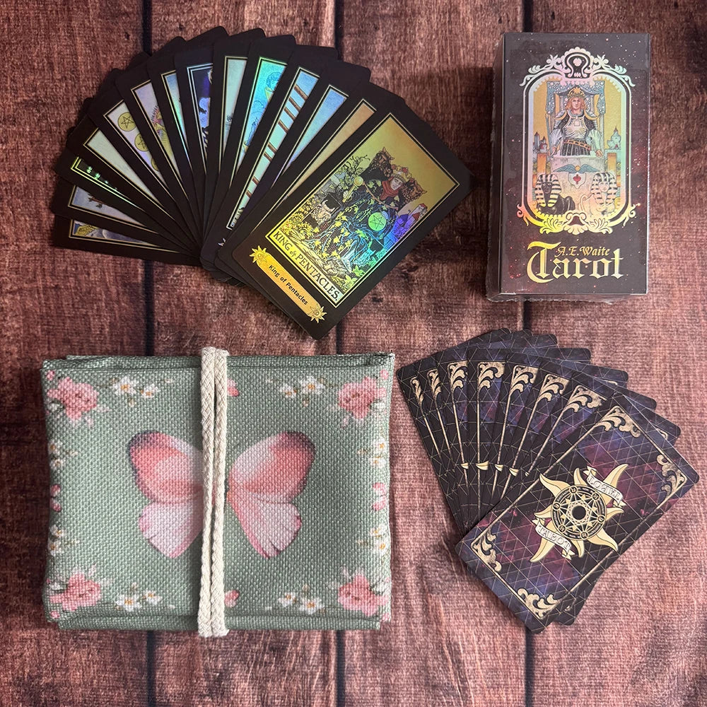 💜 Mystic Moonlight Tarot Deck – 78‑Card Set with Guidebook for Insight, Parties & Daily Magic﻿
