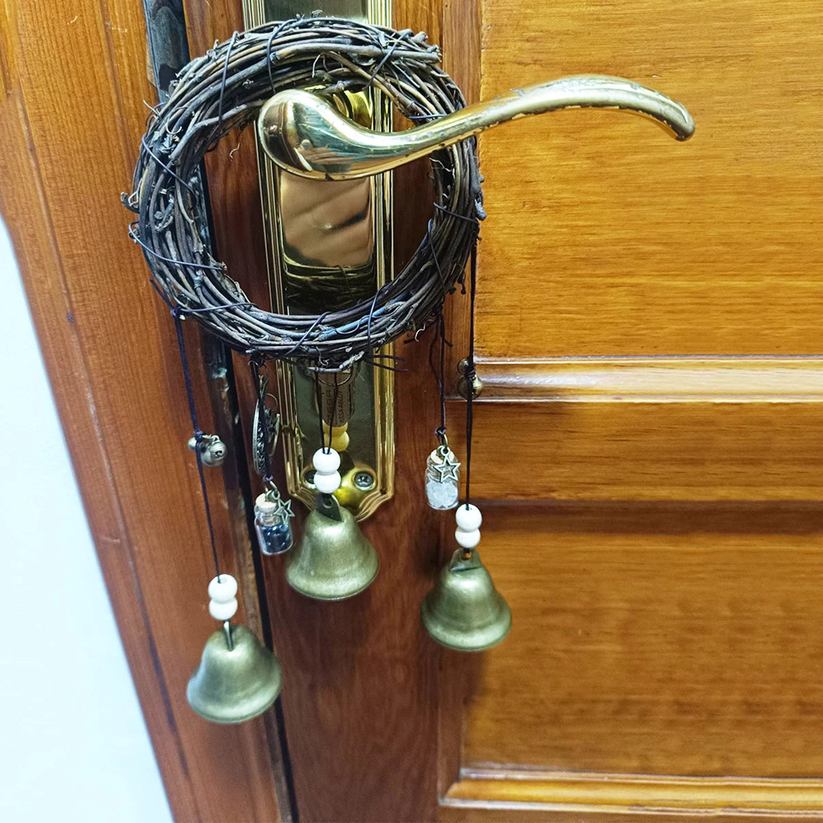 🔔 Vintage Bell Pendant – Home Décor Charm & Door Knob Ornament | Hobbyist Craft & Gift | Free Shipping