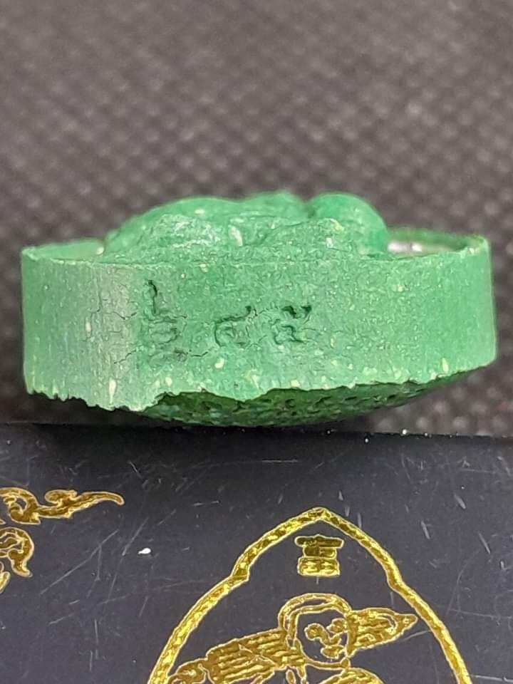 Authentic Phra Sivali Amulet by Luang Pu To from Wat Tham Singto Thong, Inlaid Gemstones and Takrut, Created in 2565